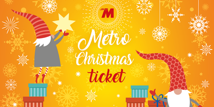 metro xmas ticket