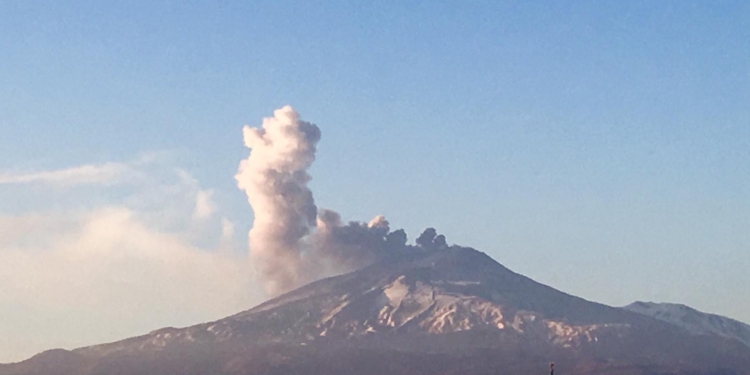 eruzione etna catania