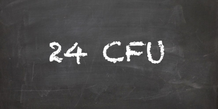 24 cfu