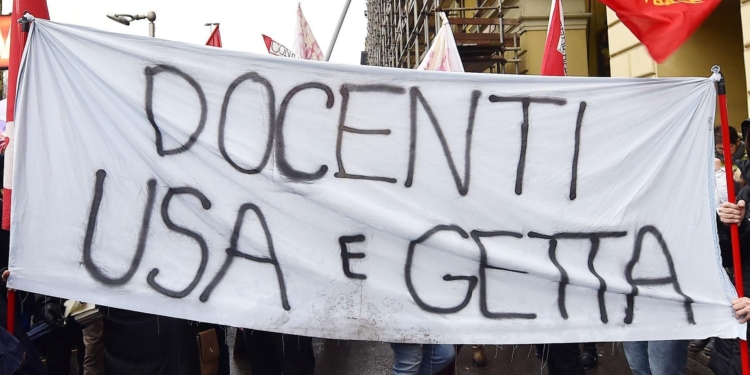 sciopero docenti