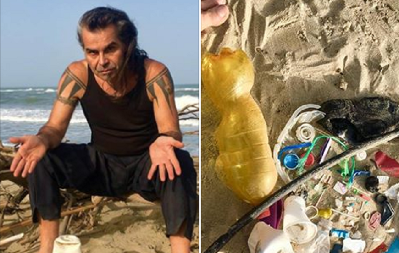 Catania, spiagge piene di rifiuti: denuncia di Piero Pelú sui social [FOTO]