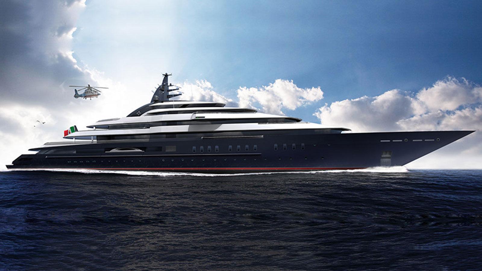 superyacht a cost