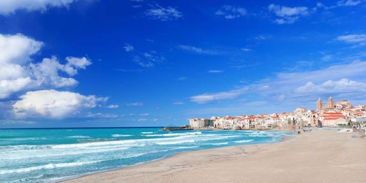 cefalù spiaggia mare