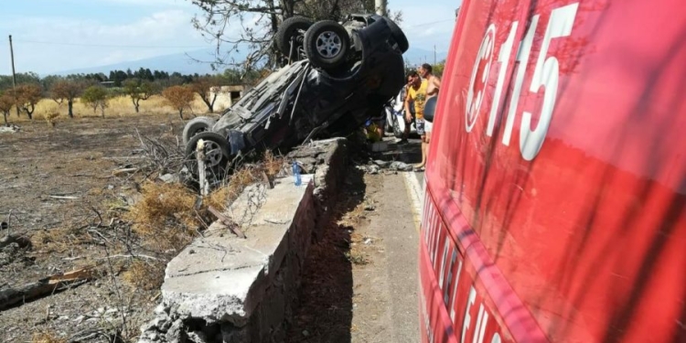 incidente via ippocampo catania