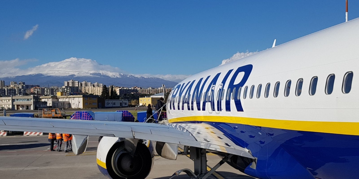 ryanair aeroporto catania
