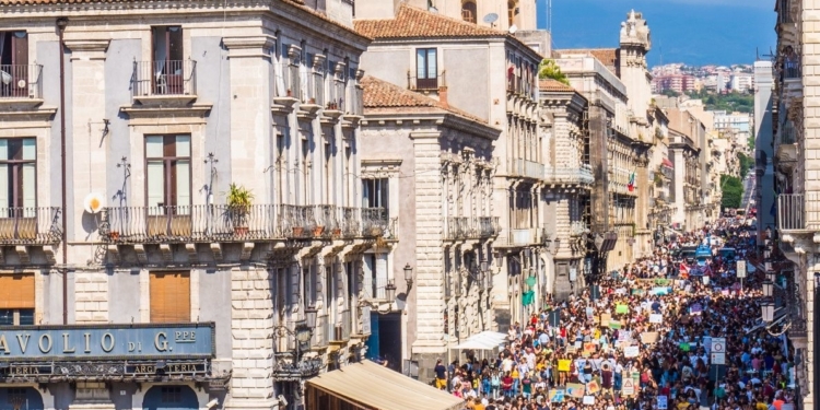 catania sciopero globale clima