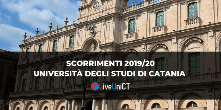 scorrimenti test universita catania