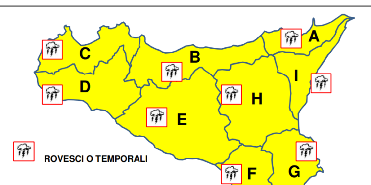 allerta gialla meteo