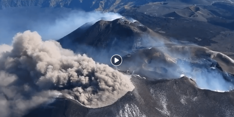 etna crateri sommitali video