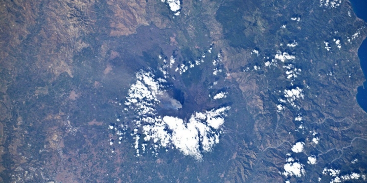 parmitano etna spazio