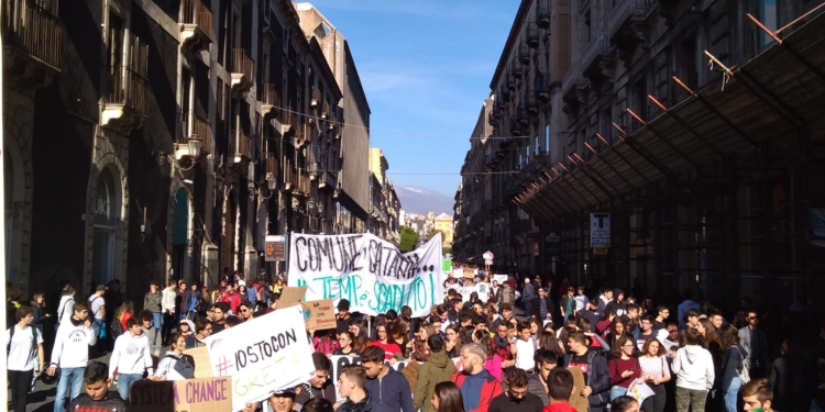 sciopero clima catania novembre