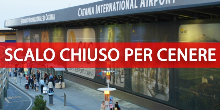 aeroporto catania chiuso