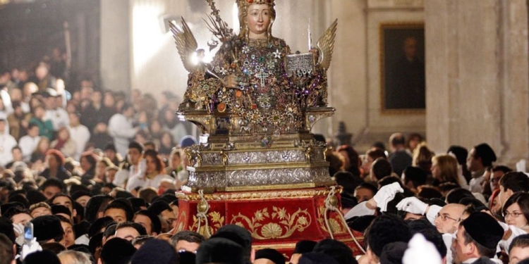 festa santagata diretta