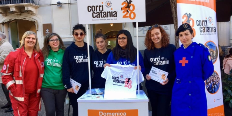 corri catania 2020 magliette