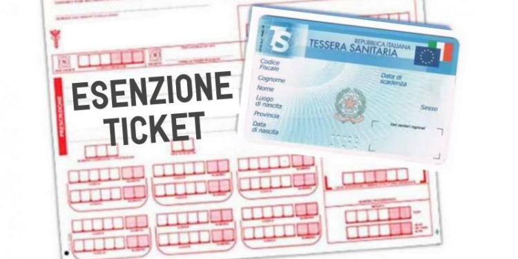 asp catania esenzione ticket