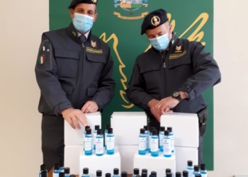 sapone igienizzante sequestrato