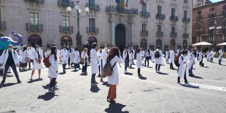 catania medici protesta