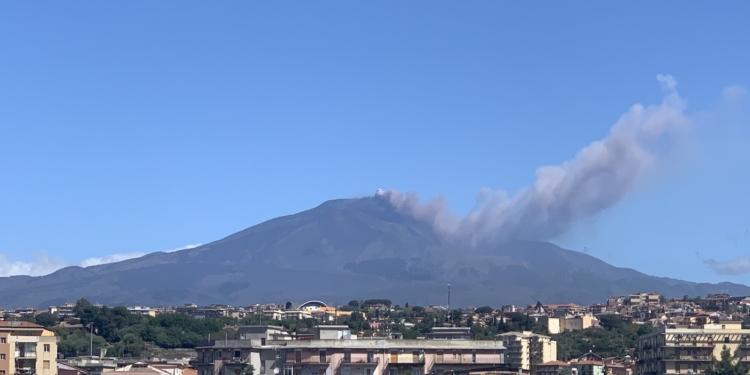 etna cratere voragine