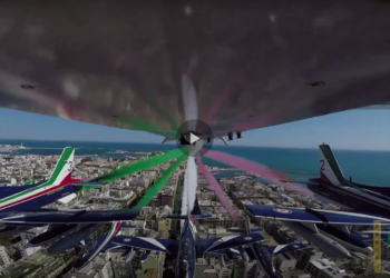 frecce tricolori video