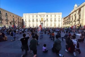 Catania manifestazione black lives matter