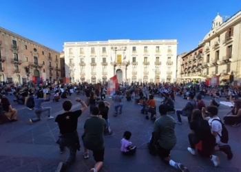 Catania manifestazione black lives matter