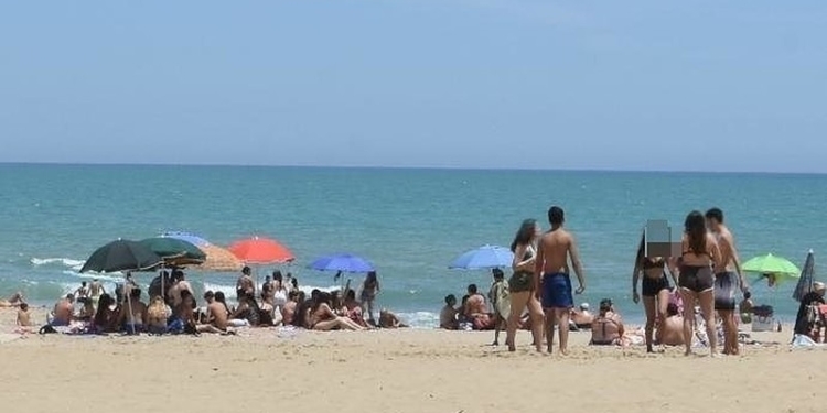 playa catania mare spiaggia distanziamento