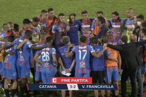 Vittoria Calcio Catania contro Virtus Francavilla
