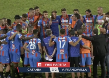 Vittoria Calcio Catania contro Virtus Francavilla