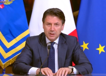 Giuseppe Conte in diretta