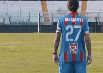 Marco Biagianti capitano Calcio Catania