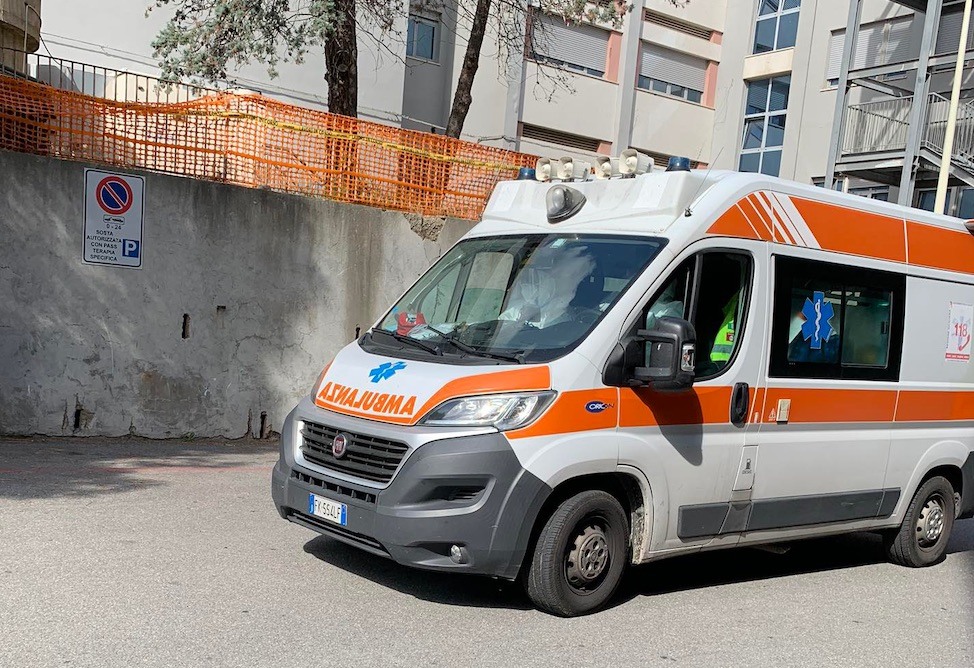 Ambulanza Covid-19 Sicilia