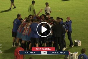 Calcio Catania Juve Stabia video