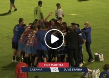 Calcio Catania Juve Stabia video