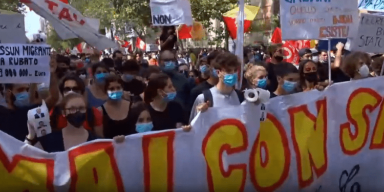 catania salvini manifestazione