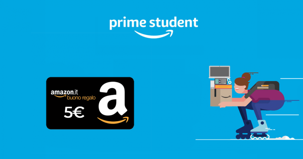 Amazon Prime codice sconto studenti universitari