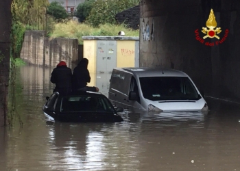 allagamenti maltempo catania