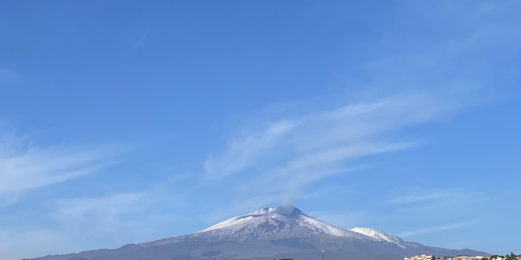 etna attività cenere