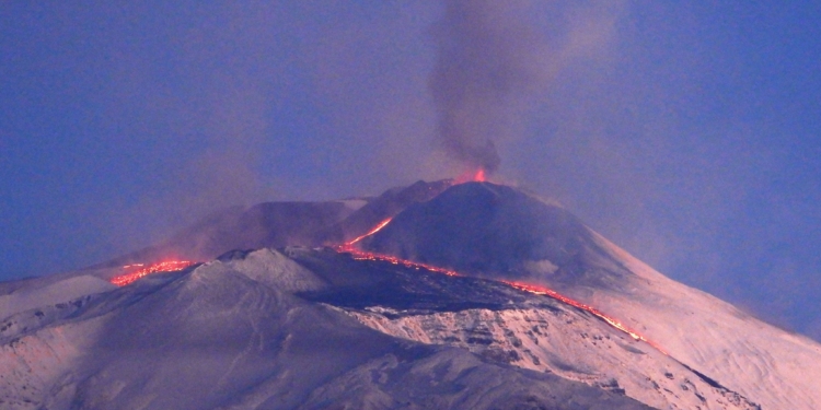 etna eruzione dicembre