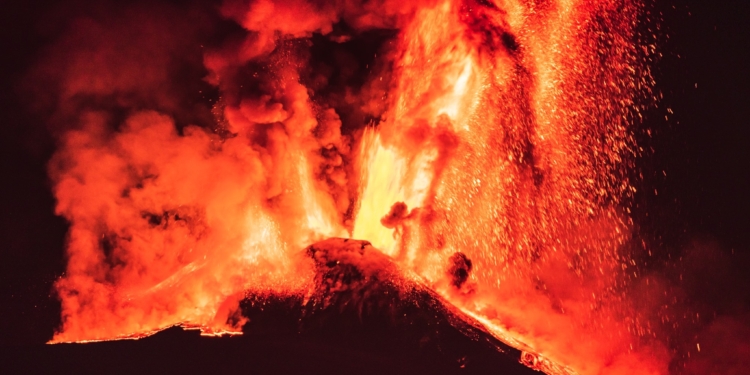 etna eruzione 22 febbraio