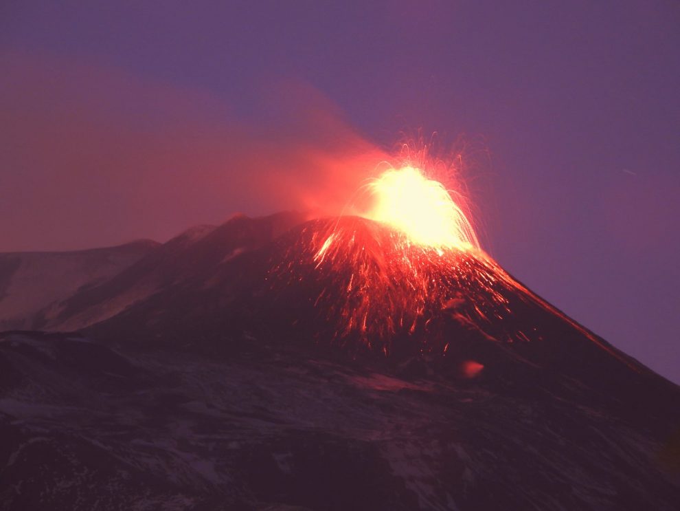 eruzione Etna