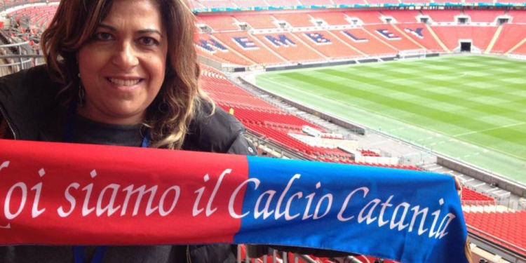 stefania sberna calcio catania