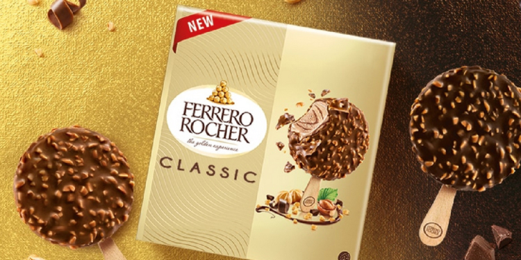 gelati ferrero rocher