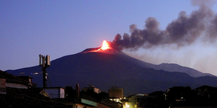 etna eruzione