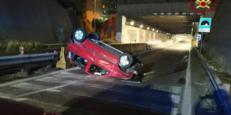 incidente viale mediterraneo