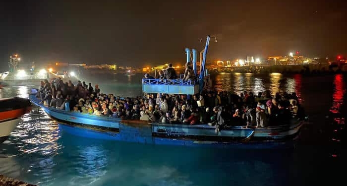 lampedusa sbarco migranti