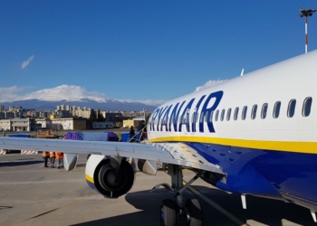 aereo ryanair catania