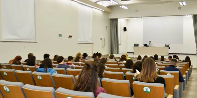 lezioni in presenza aula unict