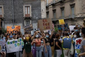 Manifestazione dei Fridays for Future a Catania del 24 settembre