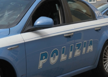 Intervento della polizia di Catania