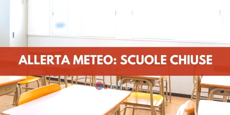 allerta meteo scuole chiuse